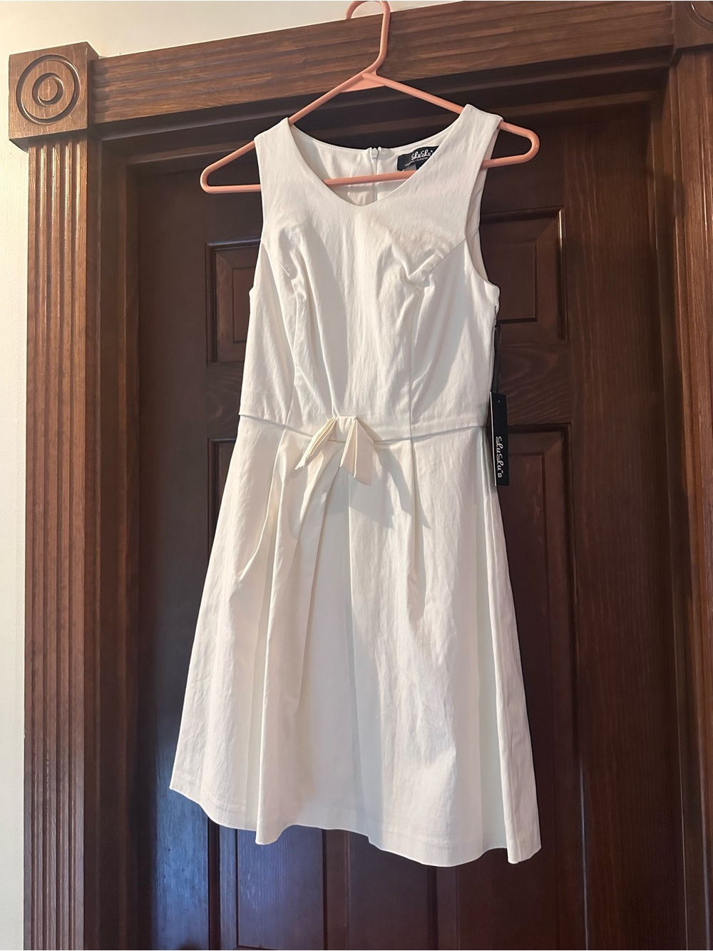 Lulu's White Sleeveless Dress